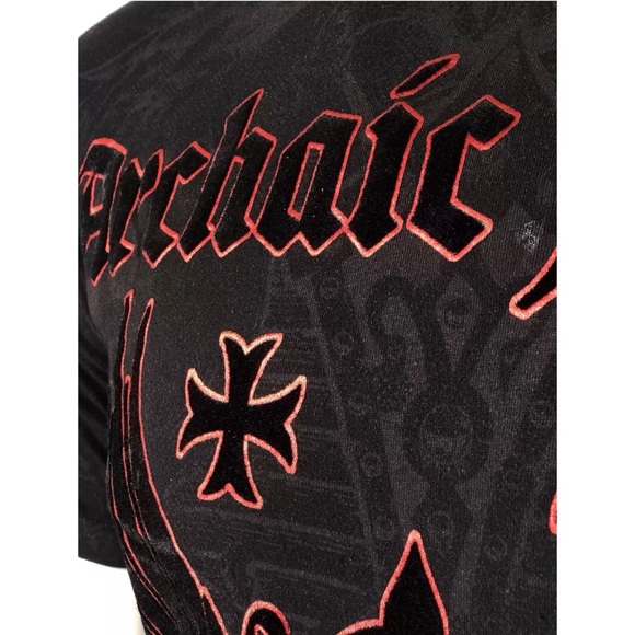 ARCHAIC BY AFFLICTION ACHILLES Men's T-Shirt - Picture 7 of 9